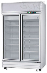 瑞興 雙門冷凍展示櫃 RS-SA2004S_隱藏式把手