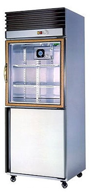 瑞興 2門氣冷全冷藏 上玻璃