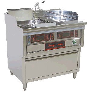 LCD控溫雙口方型湯滷爐
