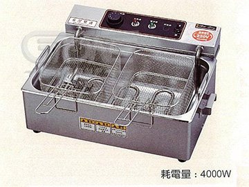 寶鼎桌上型  18公升 雙槽電力油炸機