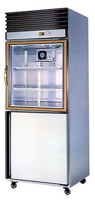 瑞興 2門氣冷全冷藏 上玻璃